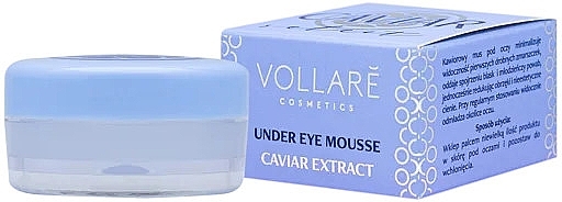 Mousse für die Augenpartie - Vollare Cosmetics Caviar Extract Under Eye Mousse — Bild N1
