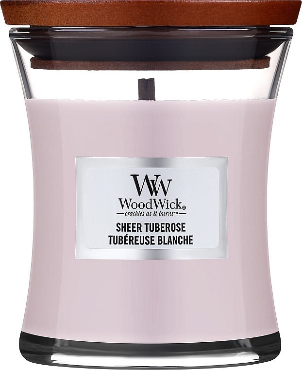 Duftkerze - WoodWick Sheer Tuberose Candle — Bild N1