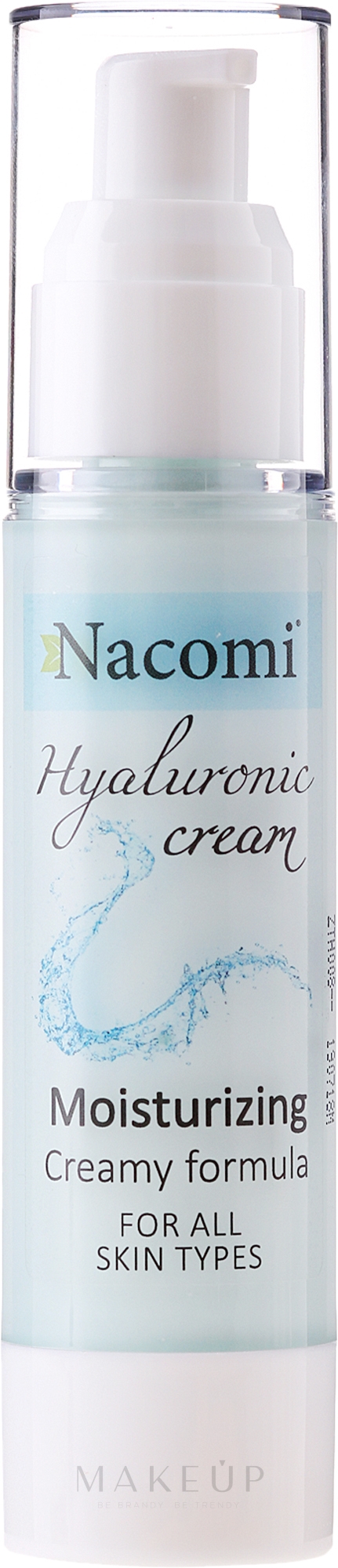 Gesichtscreme-Gel - Nacomi Hyaluronic Cream — Foto 50 ml