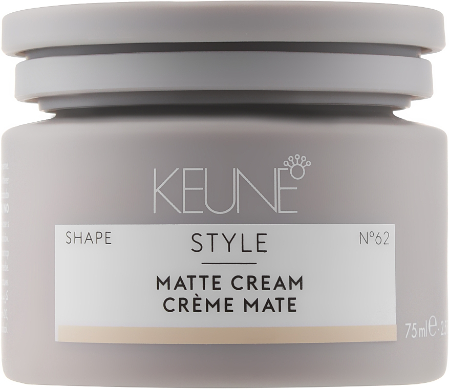 Mattierende Haarstylingcreme №62 - Keune Style Matte Cream — Bild N1