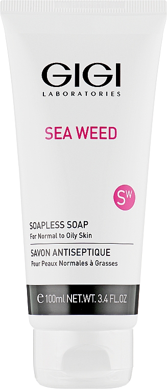 Seife für trockene bis fettige Haut - Gigi Sea Weed Soapless Soap — Bild N2