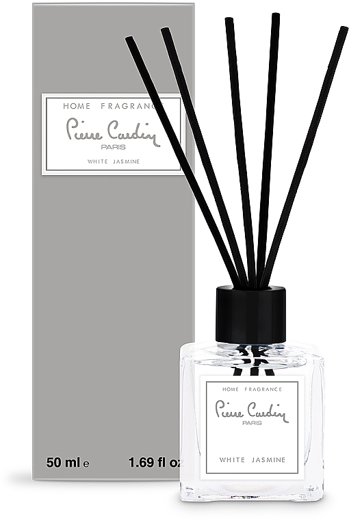 Aroma-Diffusor mit Duftstäbchen Weißer Jasmin - Pierre Cardin Home Fragrance White Jasmine — Bild N1