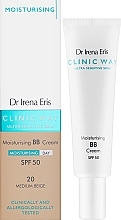 Feuchtigkeitsspendende BB-Gesichtscreme - Dr. Irena Eris Clinic Way Moisturising BB Cream SPF50 — Bild N2