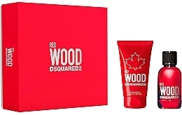 Dsquared2 Red Wood Pour Femme - Duftset (Eau de Toilette 100ml + Körperlotion 150ml) — Bild N3
