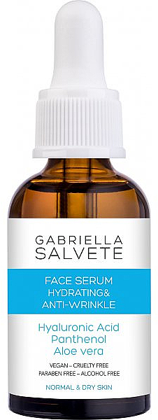 Feuchtigkeitsspendendes Anti-Falten Gesichtsserum - Gabriella Salvete Face Serum Hydrating & Anti-Wrinkle — Bild N1