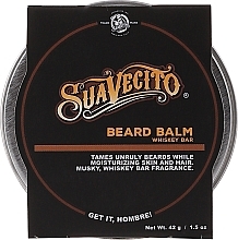 Düfte, Parfümerie und Kosmetik Bartbalsam - Suavecito Beard Balm, Whiskey Bar