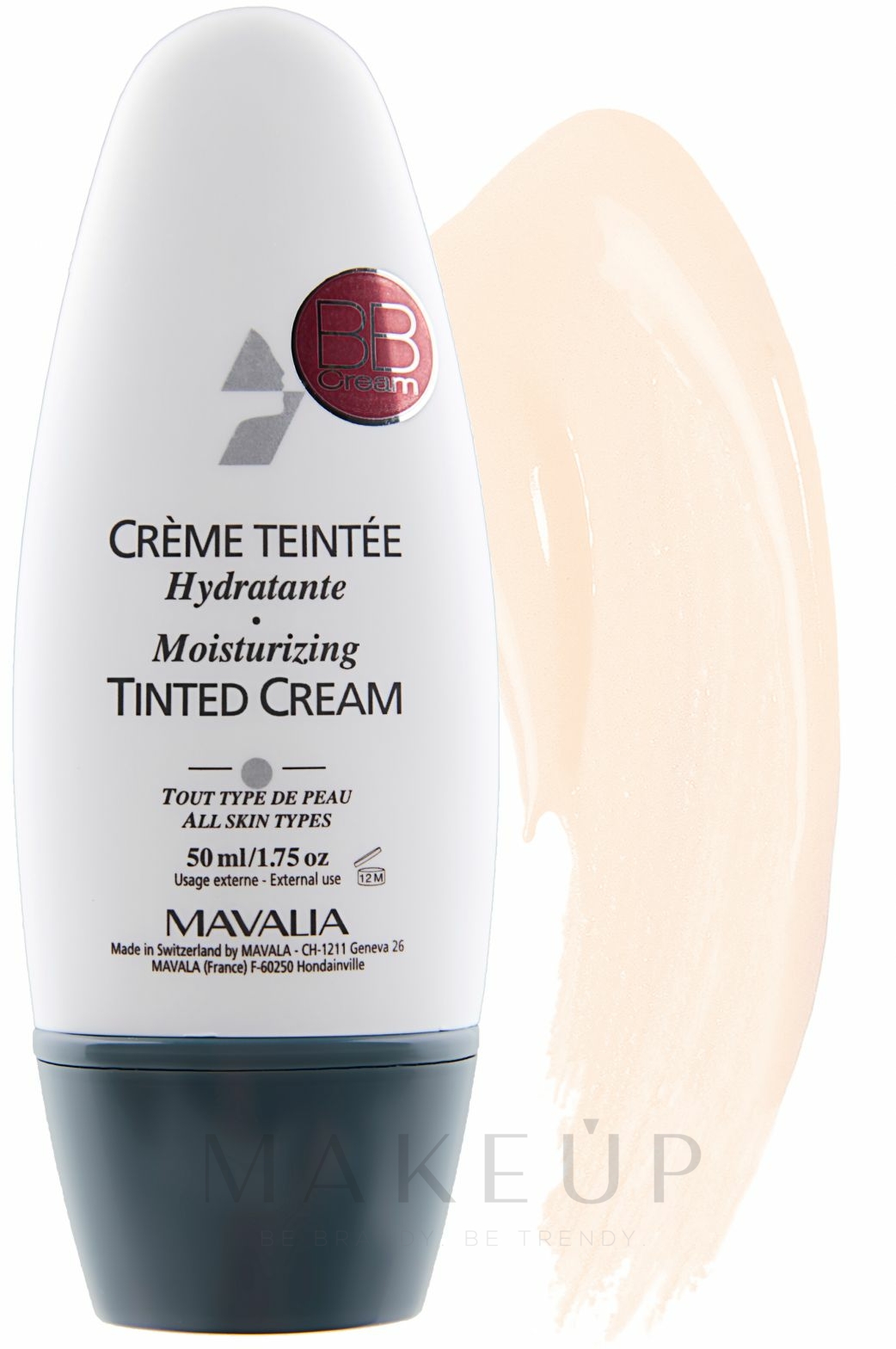 BB feuchtigkeitsspendende Tönungscreme - Mavala Mavalia Moisturizing Tinted Cream — Bild 01 - Porcelaine