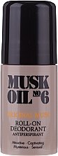 Düfte, Parfümerie und Kosmetik Deo Roll-on Antitranspirant - Gosh Musk Oil No.6 Roll-On Deodorant