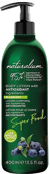 Körperlotion Blaubeere - Naturalium Super Food Blueberry Antioxidant Body Lotion — Bild N1