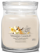Duftkerze im Glas Vanilla Creme Brulee 2 Dochte - Yankee Candle Singnature — Bild N1