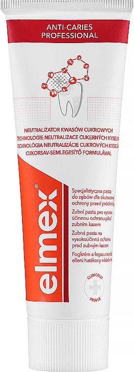 Set - Elmex Anti-Caries Professional Trio Toothpaste (toothpaste/3x75ml) — Bild N2