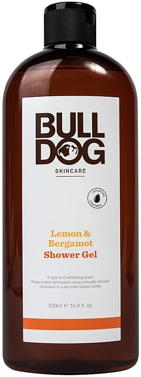 Duschgel Zitrone und Bergamotte - Bulldog Skincare Lemon & Bergamot Shower Gel — Bild N1