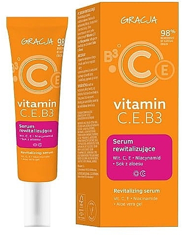 Revitalisierendes Serum - Gracja Vitamin C.E.B3 Serum  — Bild N2