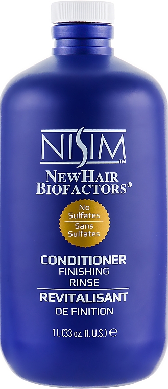 Conditioner für trockenes und normales Haar gegen Haarausfall - Nisim NewHair Biofactors Conditioner Finishing Rinse — Bild N6