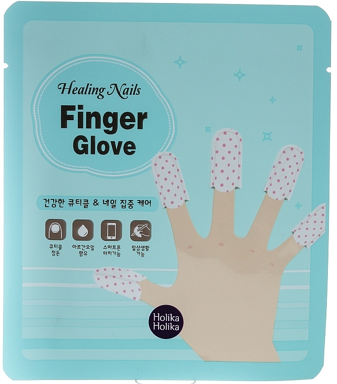Nagelmaske - Holika Holika Healing Nails Finger Glove