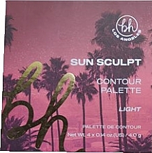 Düfte, Parfümerie und Kosmetik Make-up-Palette - BH Cosmetics Los Angeles Sun Sculpt Contour Quad Palette