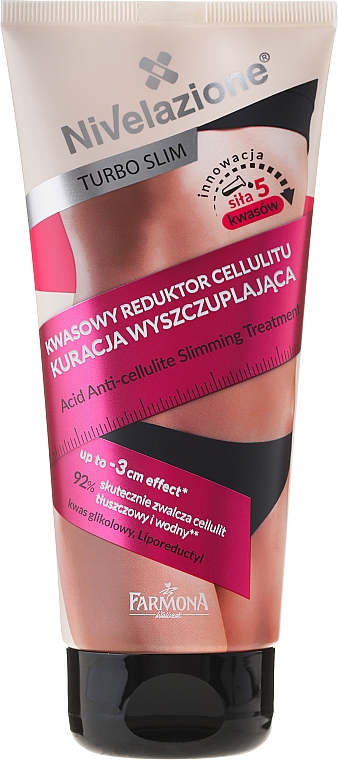 Anti-Cellulite Schlankheitsbehandlung - Farmona Nivelazione Turbo Slim Acid Anti-Cellulite Slimming Treatment — Bild N2