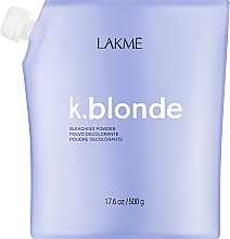 Bleichpulver - Lakme K.Blonde Bleaching Powder — Bild N1
