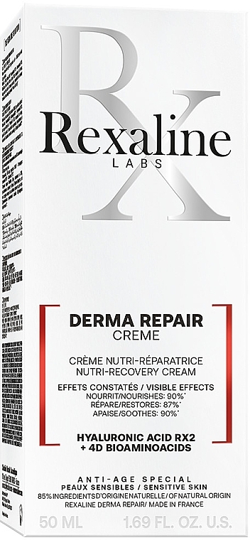 Regenerierende und beruhigende Gesichtscreme für empfindliche Haut - Rexaline Derma Comfort Cream — Bild N2