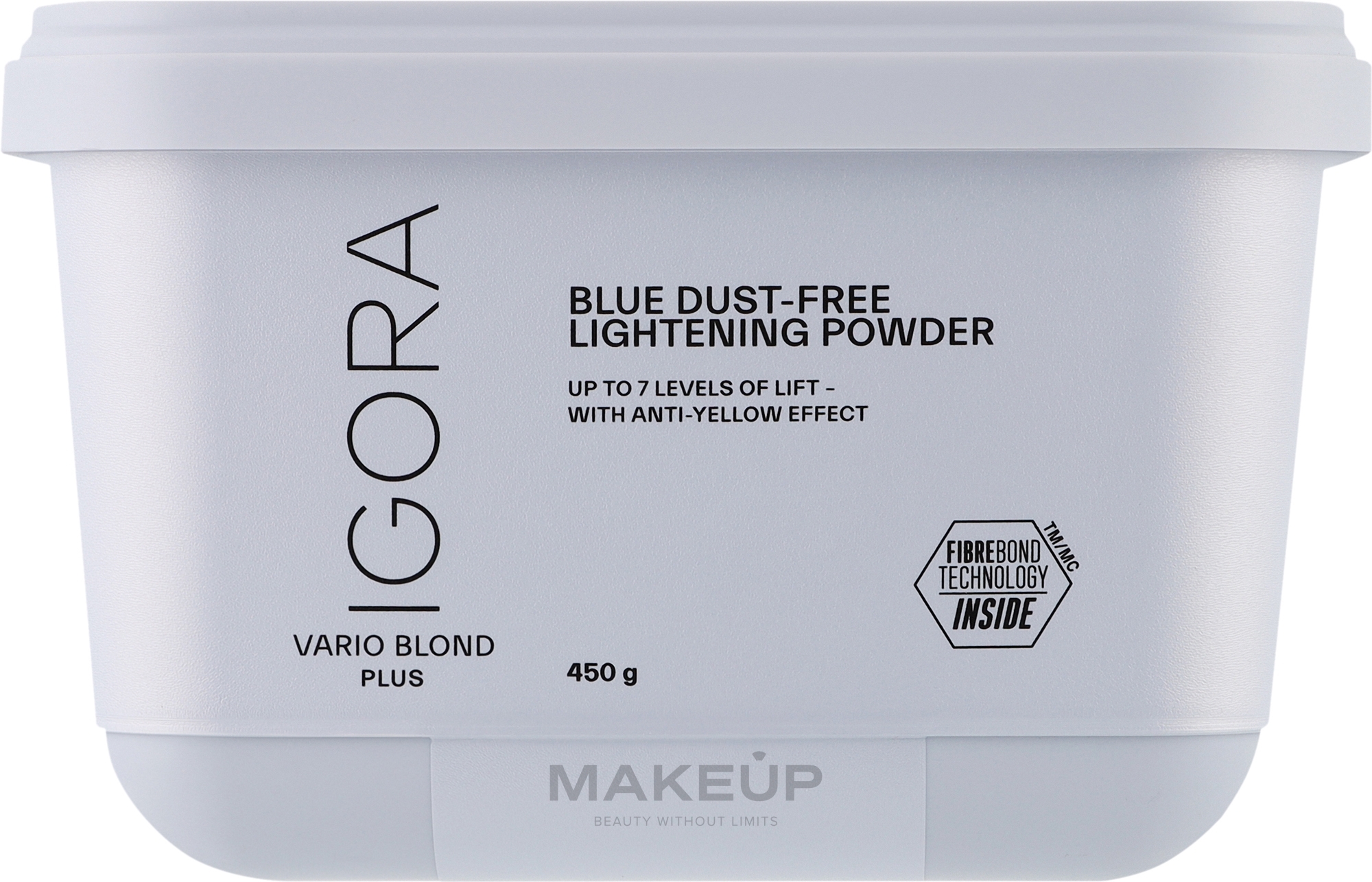 Aufhellender Puder - Schwarzkopf Professional Igora Vario Blond Plus (Plastikverpackung) — Bild 450 g