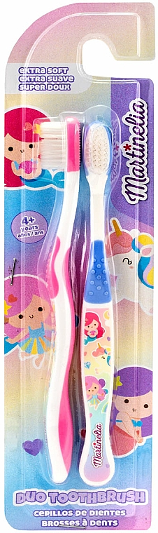 Kinderzahnbürste 2 St. - Little Mermaid Duo Toothbrush — Bild N1