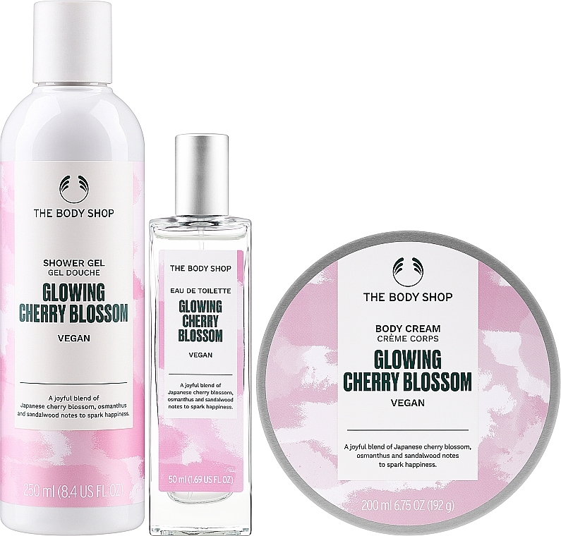 The Body Shop Glowing Cherry Blossom - Körperpflegeset — Bild N2
