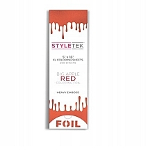 Düfte, Parfümerie und Kosmetik Haarfolie 5x16 rot 200 St. - StyleTek