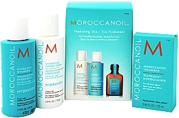 Set - Moroccanoil Hydrating Trio (shm/70ml + cond/70ml + treat/25ml) — Bild N1