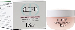 Gesichtsmaske zur Verengung der Poren mit rosa Tonerde - Dior Hydra Life Pores Away Pink Clay Mask — Bild N1