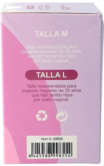 Menstruationstasse groß rosa - Inca Farma Menstrual Cup Large — Bild N3
