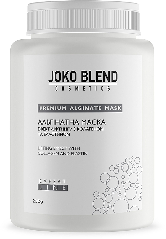 Alginatmaske mit Lifting-Effekt, mit Meereskollagen und Elastin - Joko Blend Premium Alginate Mask — Bild N5