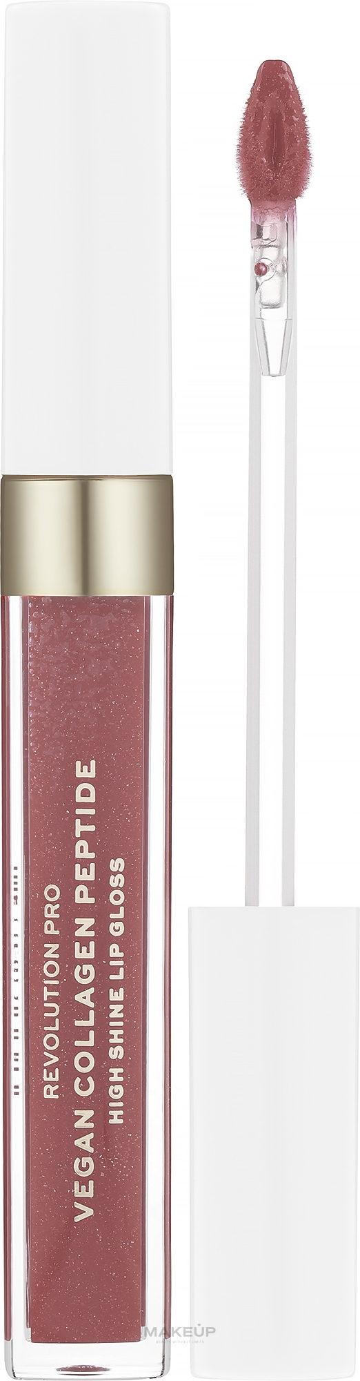 Lipgloss - Revolution Pro Vegan Collagen Peptide High Shine Lip Gloss  — Bild Bella