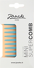 Haarkamm blau - Janeke Supercomb Small — Bild N2