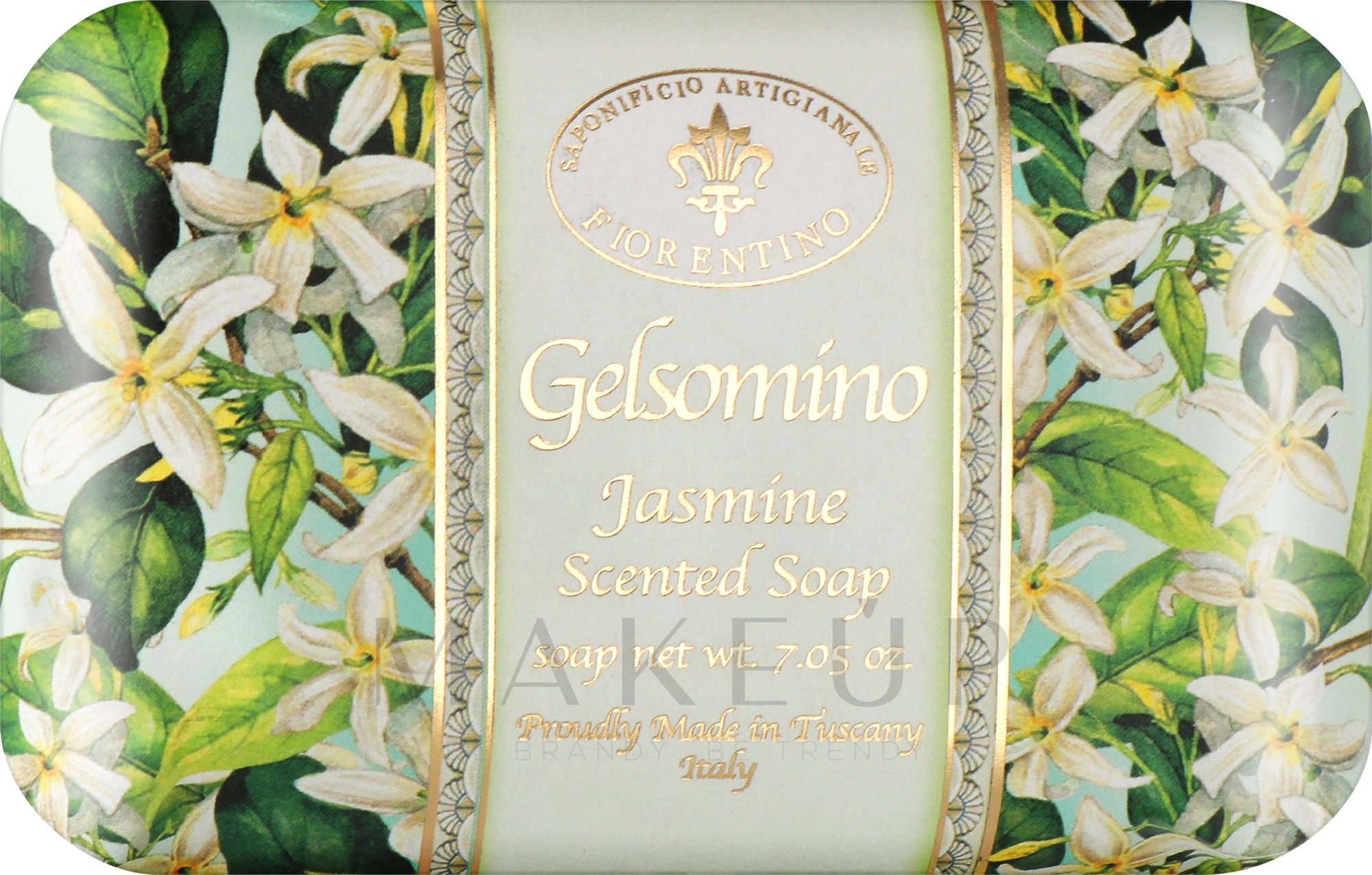 Seife Jasmin - Saponificio Artigianale Fiorentino Jasmine — Bild 200 g