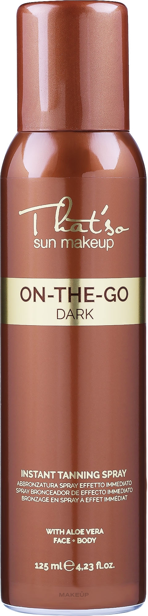 Selbstbräunendes Körperspray - That’So On The Go Dark Spray Dark  — Bild 125 ml