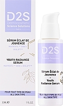 Gesichtsserum - D2S Anti Ageing Youth Radiance Serum  — Bild N2