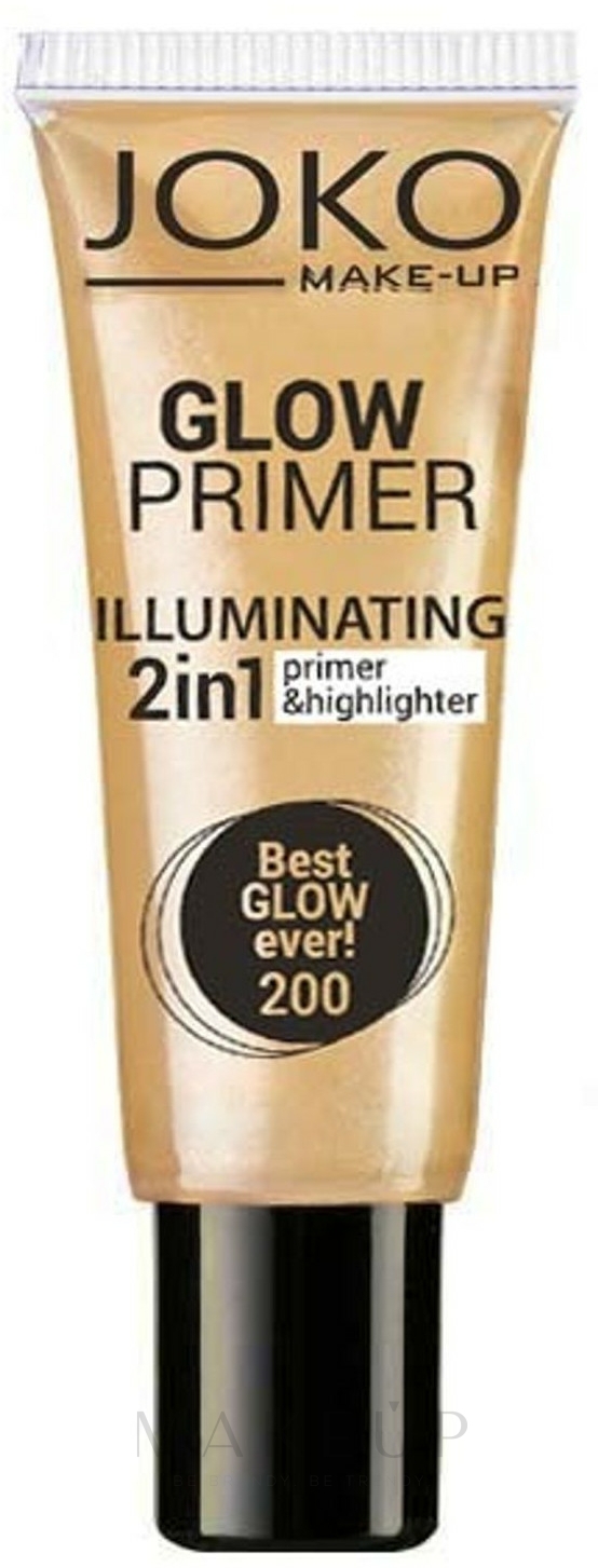 Geschenk! 2in1 Make-up Base und Highlighter - Joko 2in1 Glow Primer — Bild 200 - Best Glow Ever