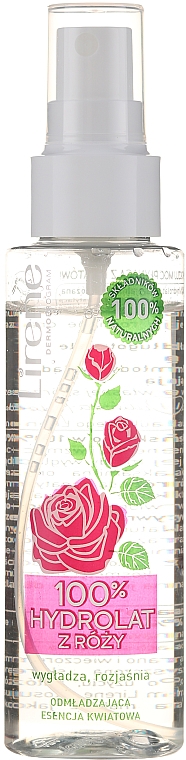 100% Blütenwasser Rose - Lirene Rose Hydrolate — Bild N1