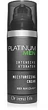 Feuchtigkeitsspendende Gesichts- und Augencreme für Tag und Nacht - Dr Irena Eris Platinum Men Intensive Hydrator Day Cream — Bild N2