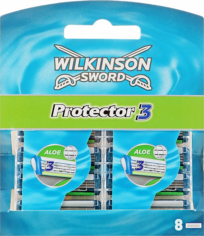 Rasierklingen 8 St. - Wilkinson Sword Protector 3 Blades — Bild N1