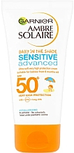 Kinder Sonnenschutzcreme für den Körper SPF 30 - Garnier Ambre Solaire Sensitive Advanced SPF50+ — Bild N1