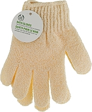 Exfolierende Bade-Handschuhe creme - The Body Shop Exfoliating Bath Gloves — Bild N1