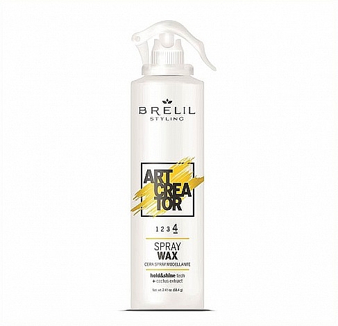 Haarwachs in Spray mit Kaktusextrakt - Brelil Art Creator Gel Spray Wax — Bild N1