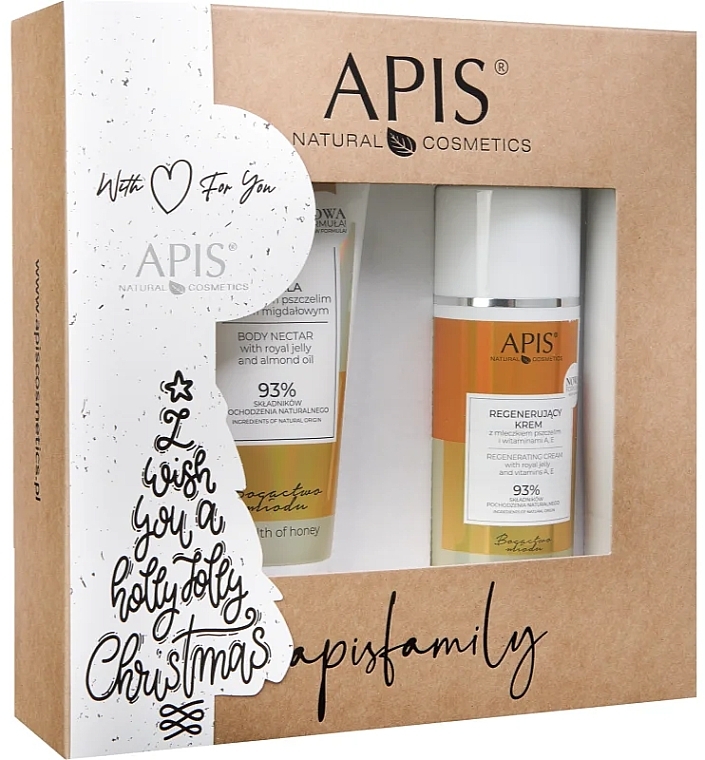 Set - APIS Professional Wealth Of Honey Gift Set (f/cr/100ml + b/balm/200ml) — Bild N1