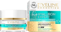 Straffendes Anti-Falten Creme-Konzentrat für Tag und Nacht 40+ - Eveline Cosmetics BioHyaluron Expert 40+ — Bild N1