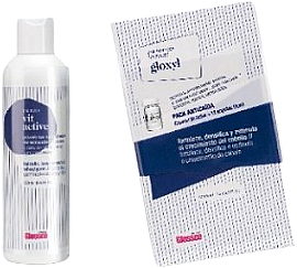 Set gegen Haarausfall - Glossco Gloxil Pack (sh/250ml + ampl/hair/12x6ml) — Bild N1