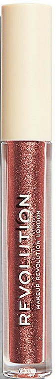 Flüssiger Lippenstift - Makeup Revolution Nudes Collection Metallic Liquid Lipstick — Bild N1