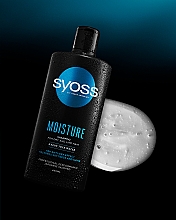 Feuchtigkeitsspendendes Shampoo mit Kaede-Pflanzenextrakt für trockenes und brüchiges Haar - Syoss Moisture Shampoo — Bild N2