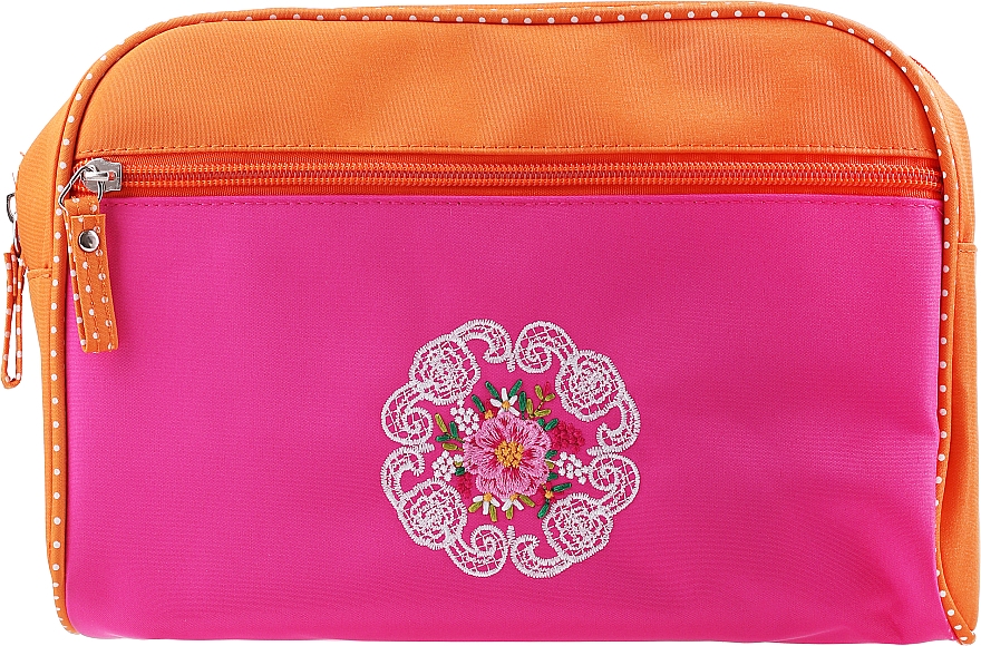 Kosmetiktasche Mandala 98161 rosa-orange - Top Choice — Bild N1