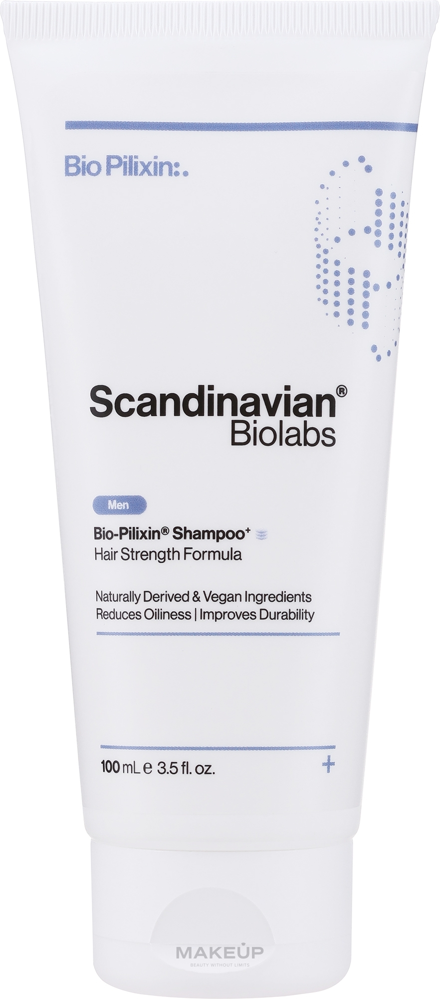 100% Veganes stärkendes Shampoo für Männer - Scandinavian Biolabs Hair Strength Shampoo — Bild 100 ml